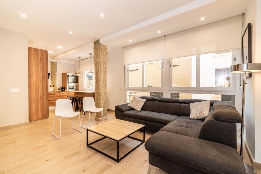 Posedenie v ubytovaní Luxury Apartment Soho by Nagoa Homes