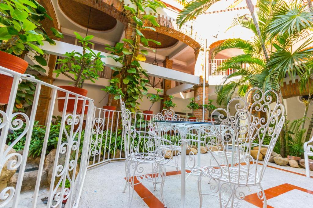 Zahrada ubytování Hotel Encino Malecón Centro Puerto Vallarta