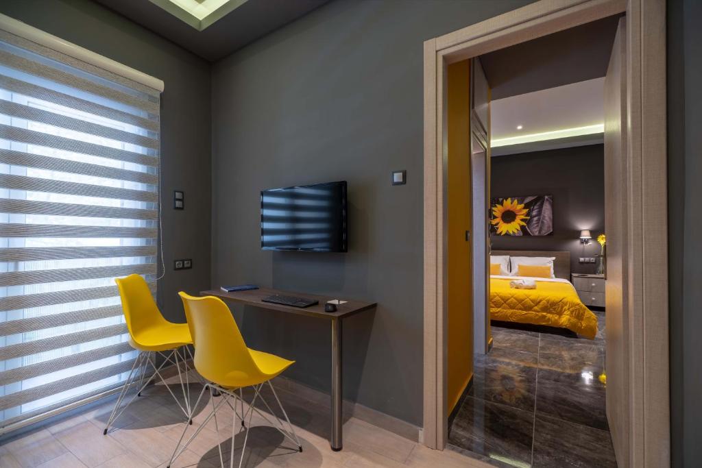 Posteľ alebo postele v izbe v ubytovaní Cool Style Private Apartments
