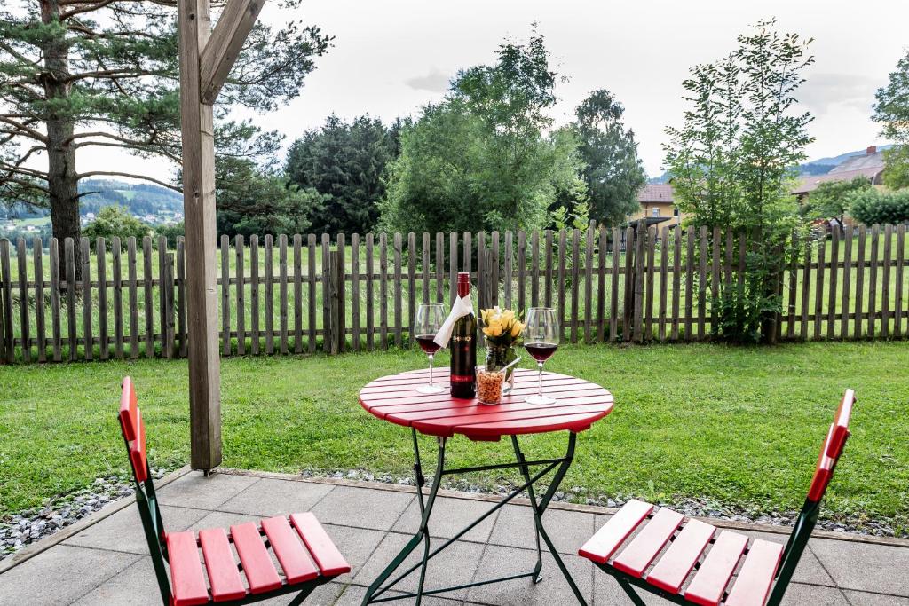 Widok na góry z tego hotelu