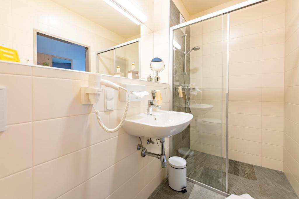 Łazienka w obiekcie JUFA Hotel Maria Lankowitz