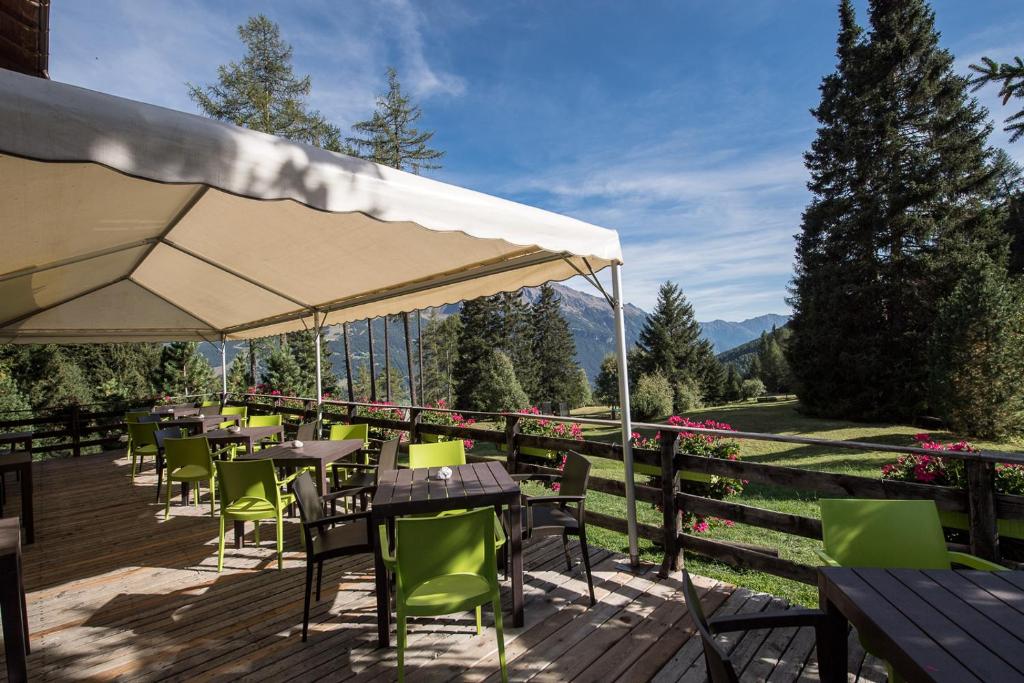 Zahrada ubytování Albergo al Forte