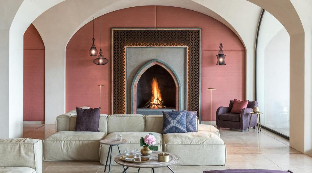 Posezení v ubytování Euphoria Retreat - A Holistic Wellbeing Destination Spa
