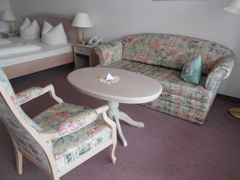 Posezení v ubytování Hotel Fortuna