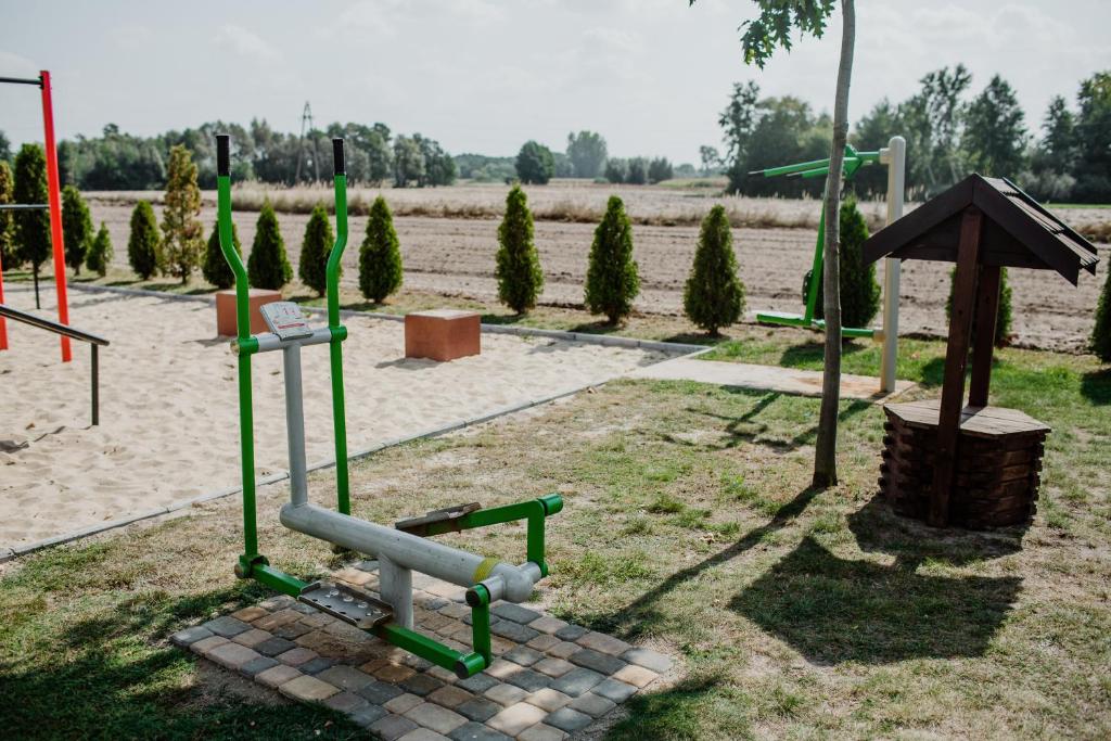Detský kútik v ubytovaní Gościniec Zacisze I blisko A2 Dąbie-Uniejów I restauracja