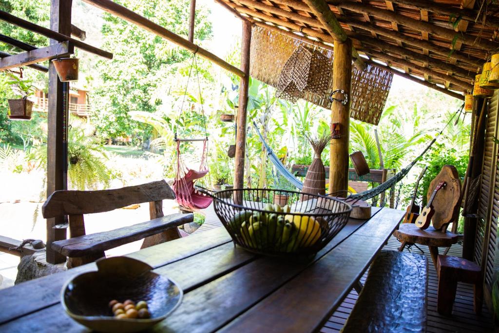 Zahrada ubytování Paraty Paradiso