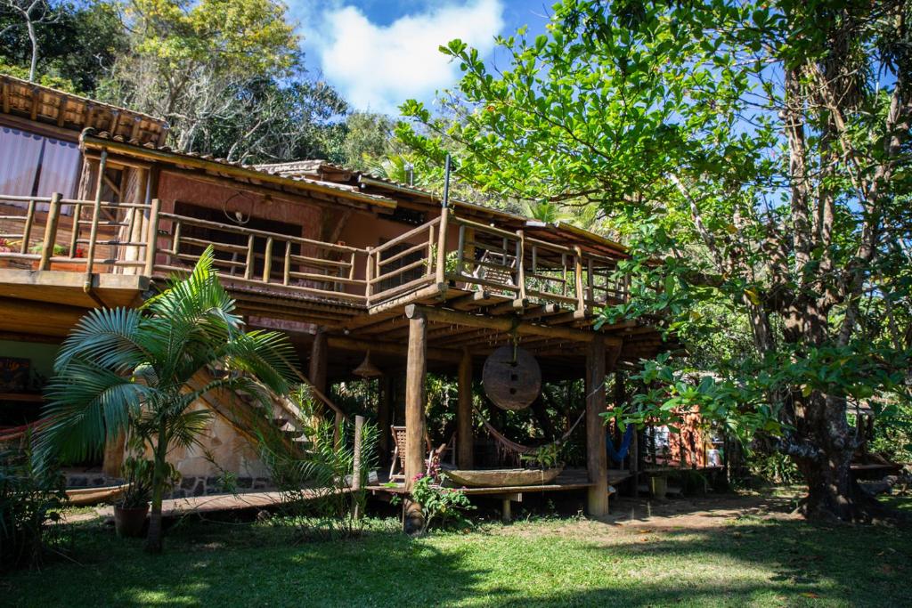 Zahrada ubytování Paraty Paradiso