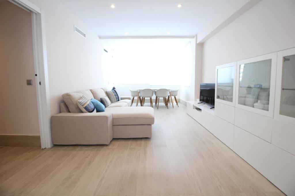 Posezení v ubytování Apartamento Playa Fontanilla