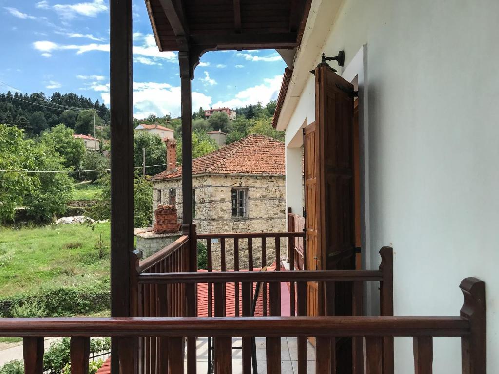 Balkón nebo terasa v ubytování Hotel Antigoni