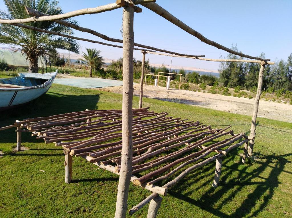 Zahrada ubytování Kom El Dikka Agri Lodge