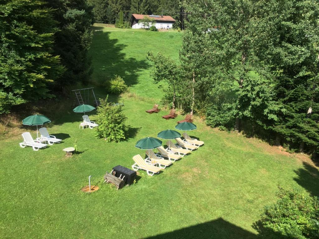 Zahrada ubytování GarniHotel - Arberblick