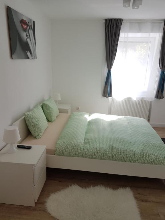 Postel nebo postele na pokoji v ubytování Luxury Apartment