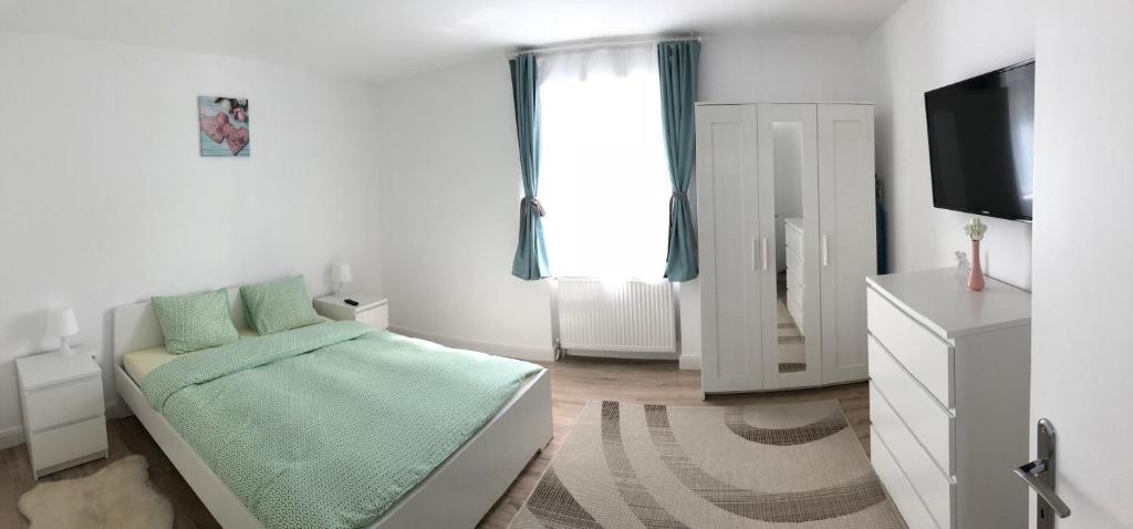 Postel nebo postele na pokoji v ubytování Luxury Apartment