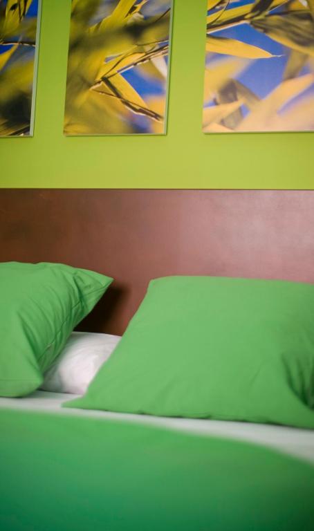 Postel nebo postele na pokoji v ubytování Hotel La Sèquia Molinar
