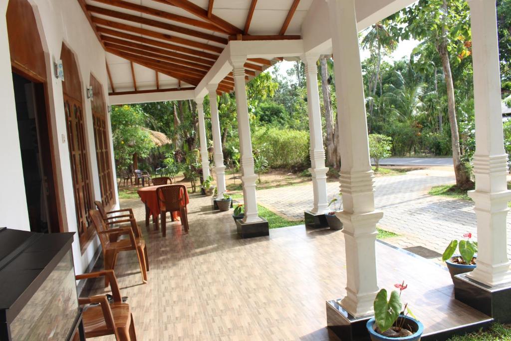Zahrada ubytování Pidurangala Villas