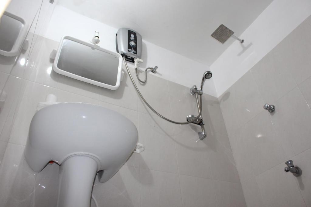 Koupelna v ubytování Pidurangala Villas