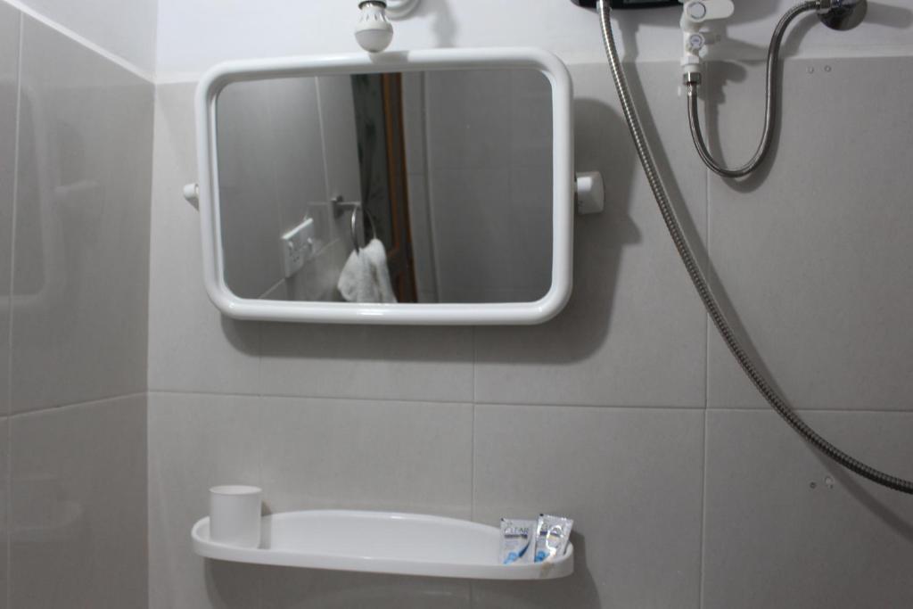 Koupelna v ubytování Pidurangala Villas