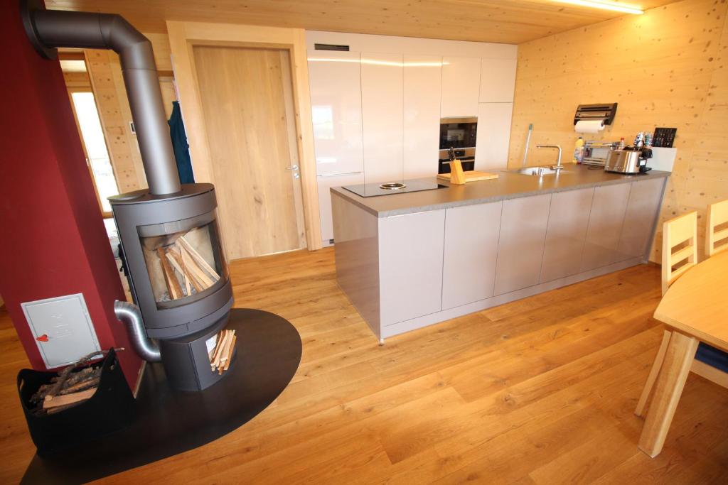 Kuchyň nebo kuchyňský kout v ubytování Ferienwohnung Feurle´s