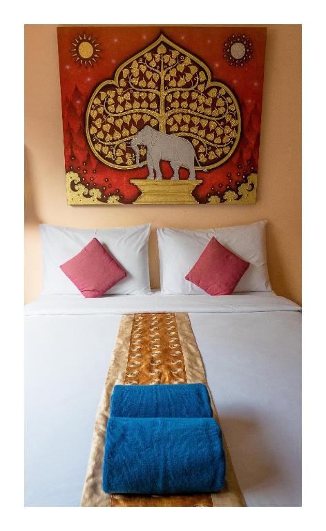 Postel nebo postele na pokoji v ubytování All in 1 Guesthouse