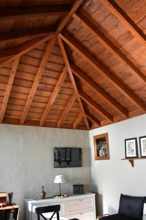 Televízia a/alebo spoločenská miestnosť v ubytovaní Casa Garcia-Mar