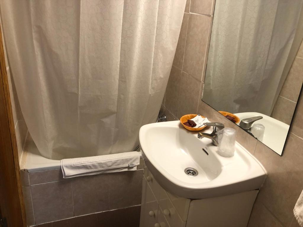Un baño de Posada Tintes
