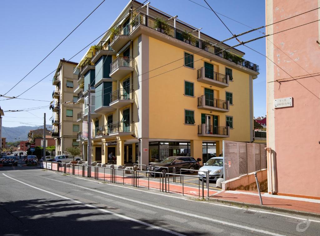 Budova, v ktorej sa apartmán nachádza