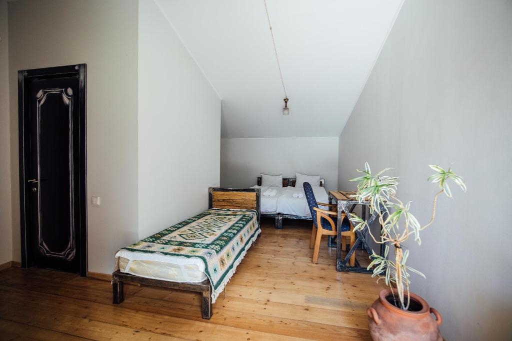Katil atau katil-katil dalam bilik di Green Sheep Boutique Hotel