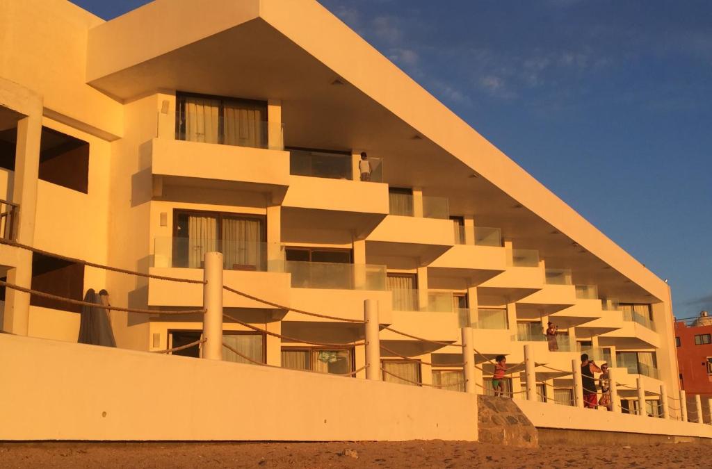 Balkón nebo terasa v ubytování Hotel Barra de Navidad
