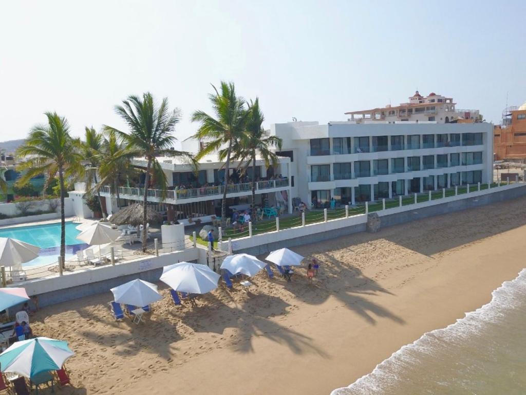 Pláž u hotelu