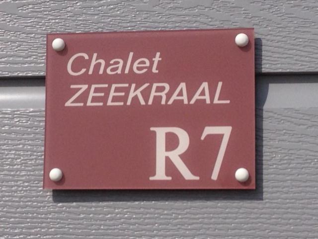 Certifikát, hodnocení, plakát nebo jiný dokument vystavený v ubytování Chalet Zeekraal