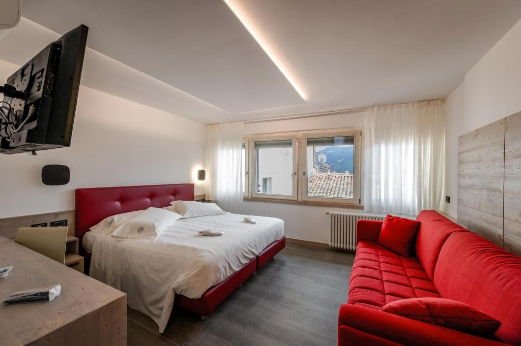 Sjónvarps- og/eða afþreyingartæki á Hotel Ambra