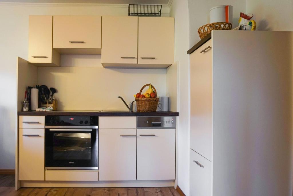 A kitchen or kitchenette at Gut Römerhof