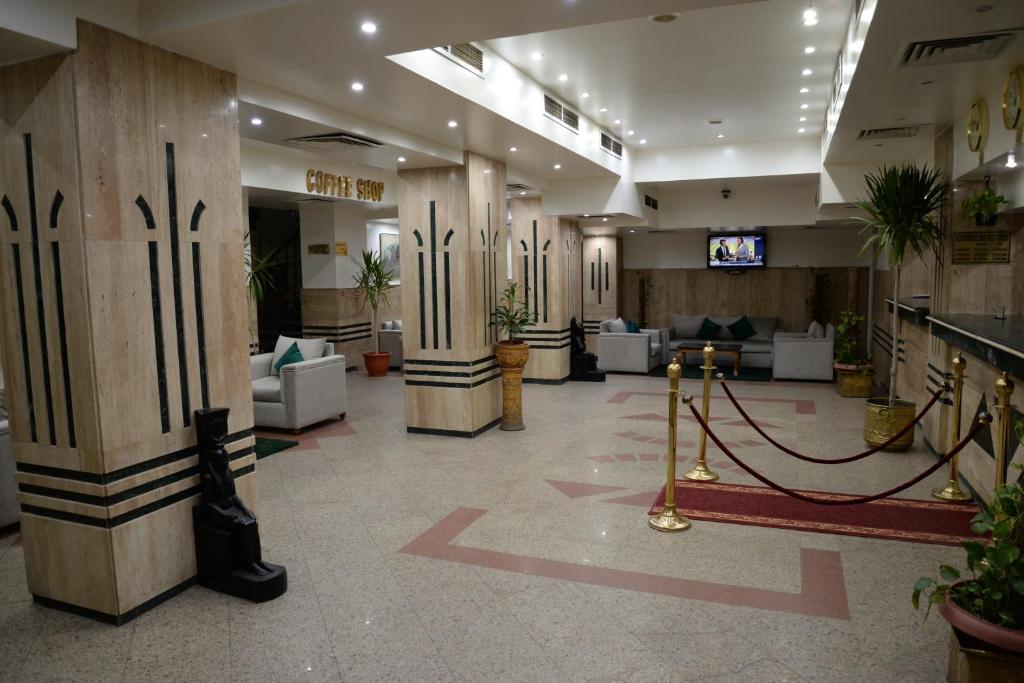 Vstupní hala nebo recepce v ubytování Marhaba Palace Hotel