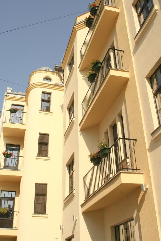 Balkón nebo terasa v ubytování Hotel Edvards