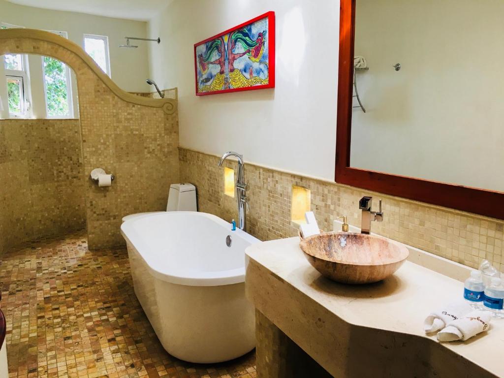 Koupelna v ubytování Guayaba Inn Boutique Hotel