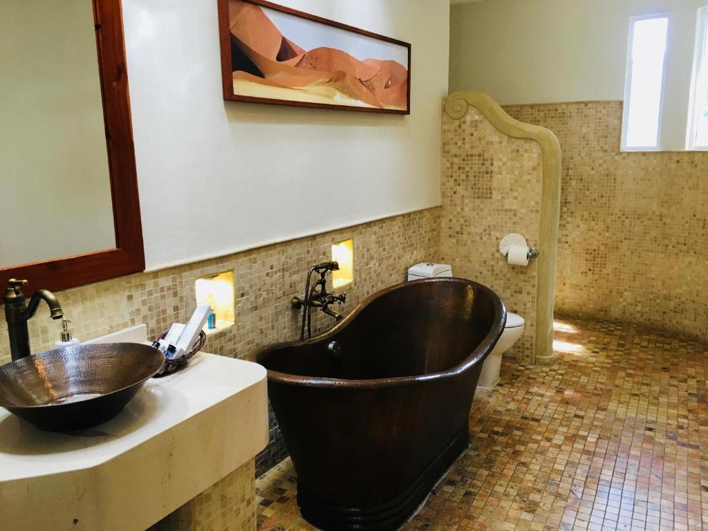 Koupelna v ubytování Guayaba Inn Boutique Hotel