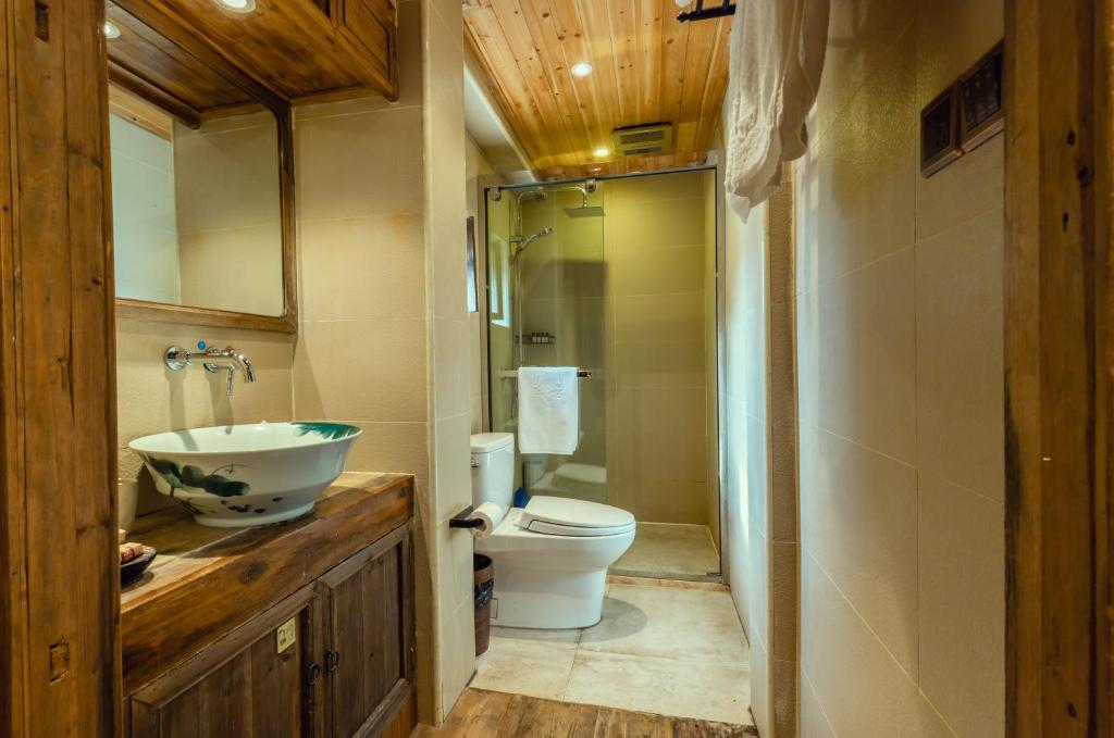 Koupelna v ubytování Pig's Boutique Hotel Bishan
