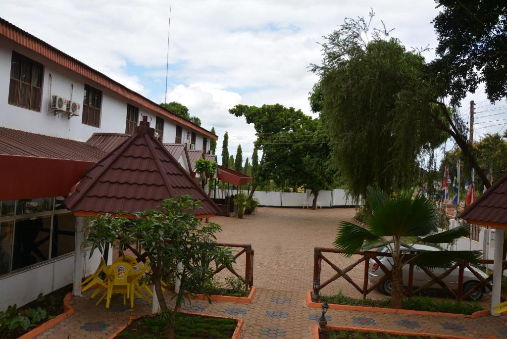 Zahrada ubytování Keys Hotel