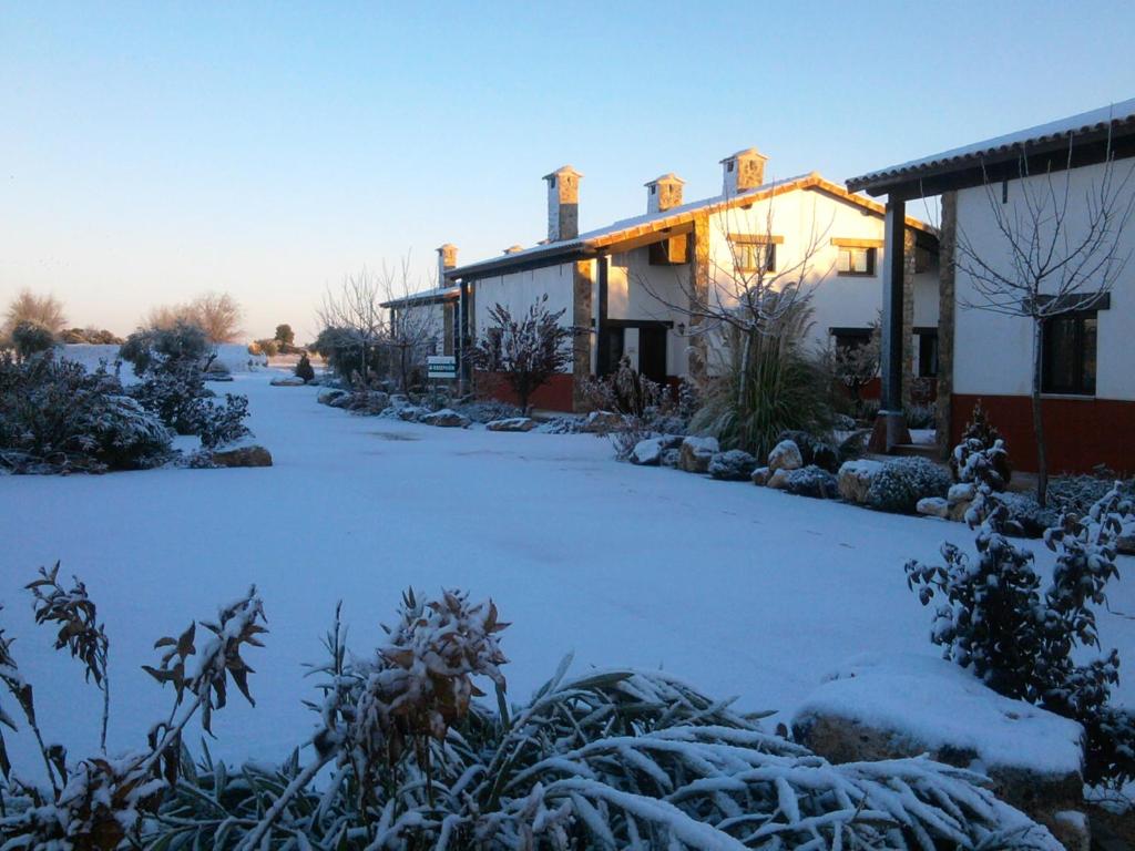 Finca El Encinar v zimě