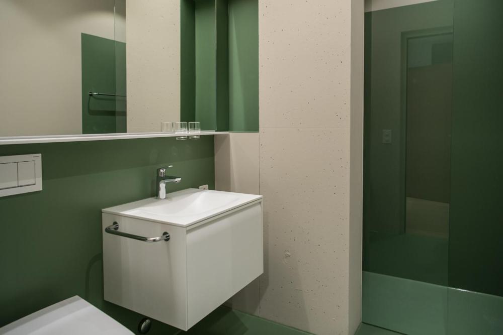 Koupelna v ubytování Aparthotel Luzern West