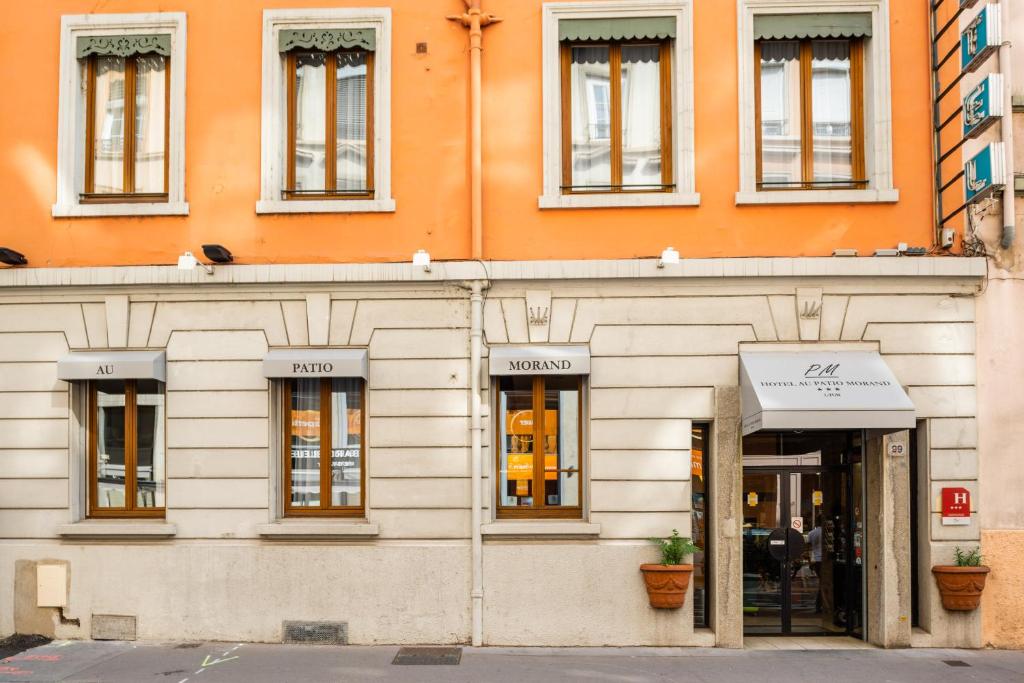 Exteriér nebo vchod ubytování Au Patio Morand