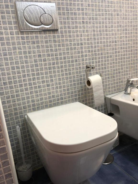 Koupelna v ubytování Apartamento Asuncion
