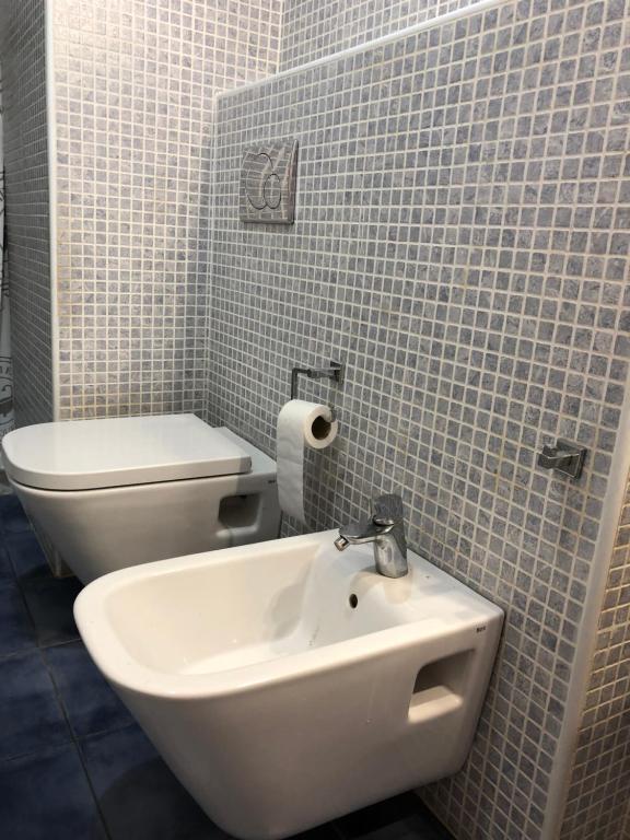 Koupelna v ubytování Apartamento Asuncion