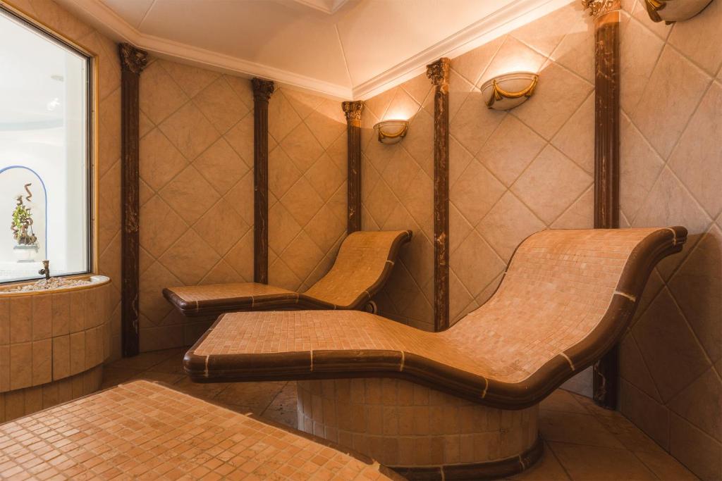 Posezení v ubytování Hotel Fisserhof