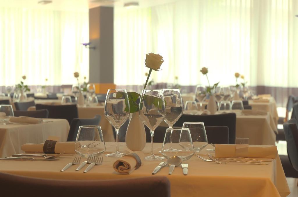 Restaurace v ubytování Hotel Santiago