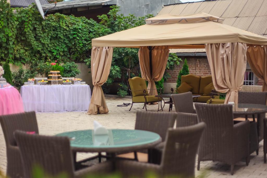 Posezení v ubytování Orchid Boutique Hotel