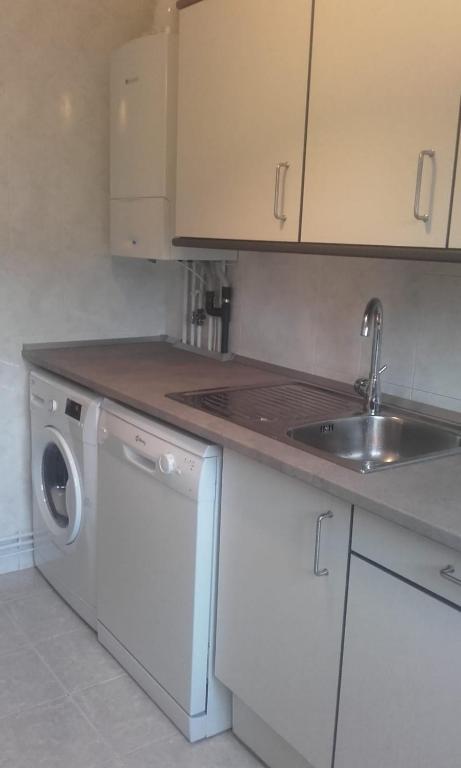 Kuchyň nebo kuchyňský kout v ubytování Tena Biescas Tourist Home