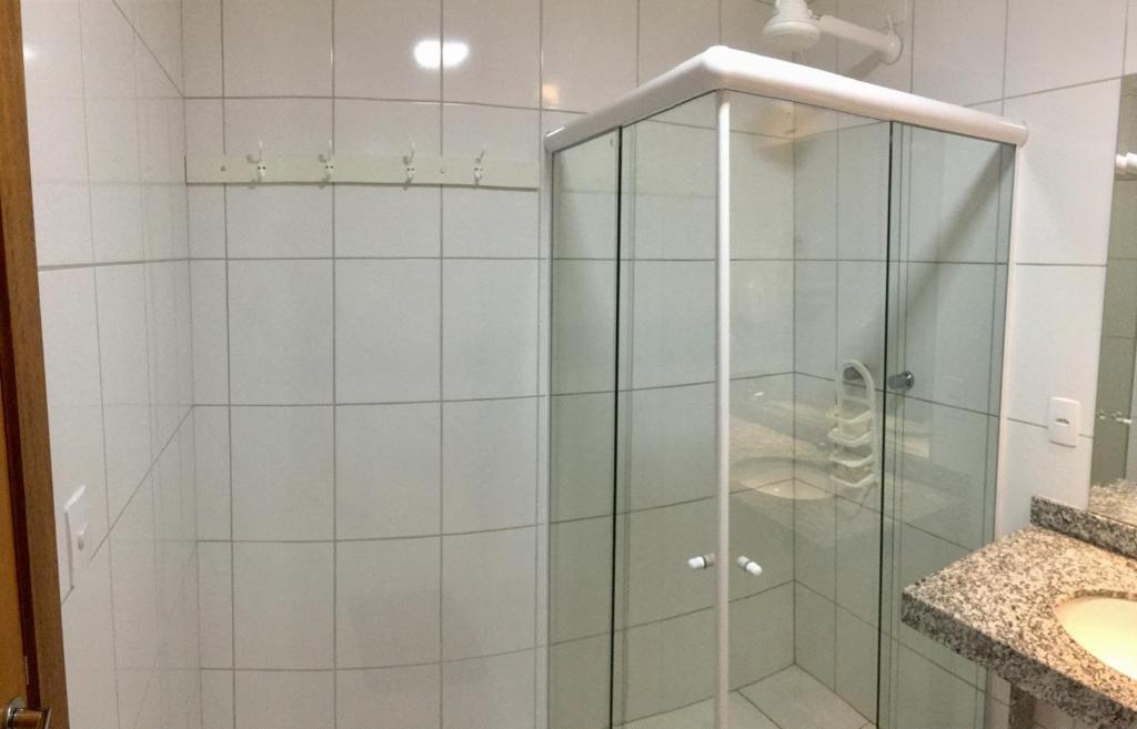 Koupelna v ubytování Tapera Hostel