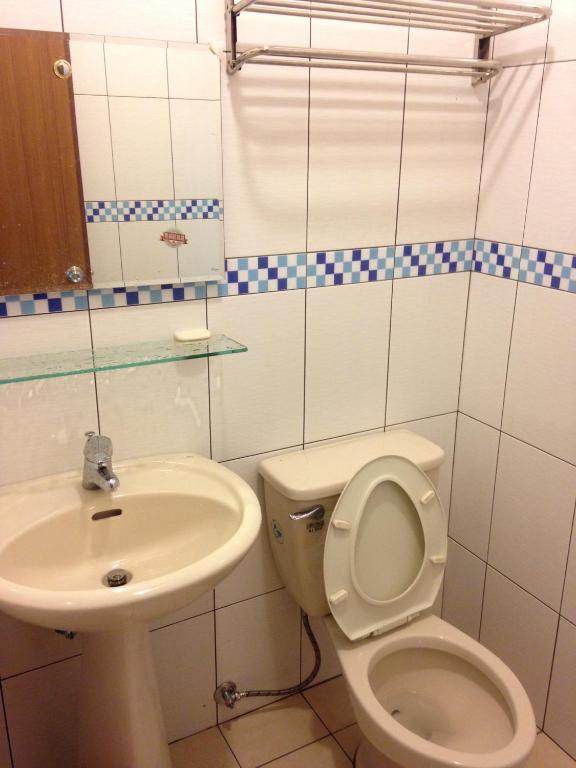Salle de bains dans l'établissement Alishan Mao Hsin