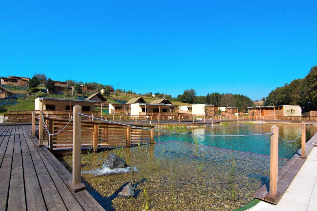 Příroda nedaleko prázdninového areálu Glamping Bio Terme (Mala Nedelja)